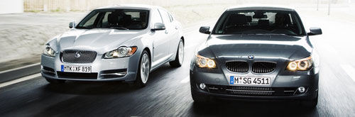 Prova di confronto: Jaguar XF vs